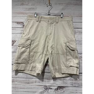 Polo Ralph Lauren‎ Classic Chino Cargo Shorts Men's Size 35 Tan